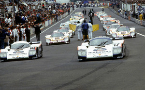 Among the cars at the Festival will be the 1987 Le Mans winning 962