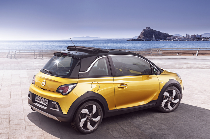The Adam Rocks will be powered by two version of the 1.0 Turbo engine with 90 and 115hp The Adam Rocks will be powered by two version of the 1.0 Turbo engine with 90 and 115hp
