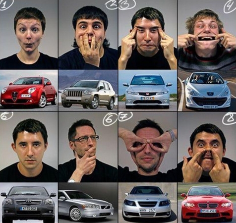 Os carros têm caras humanas? Os carros têm caras humanas?
