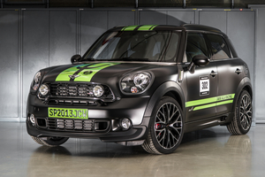 The Dakar winner's logo decorates the car
