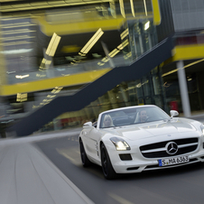 O SLS mais pequeno vai ser vendido nas variantes coupé e descapotável
