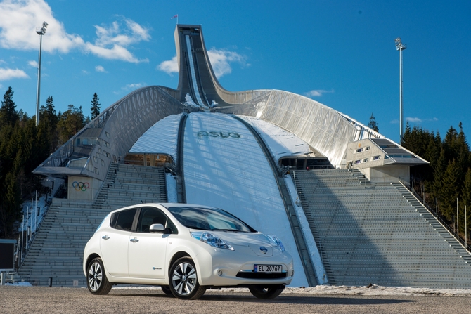 The Leaf is becoming quite the sales success in Norway The Leaf is becoming quite the sales success in Norway