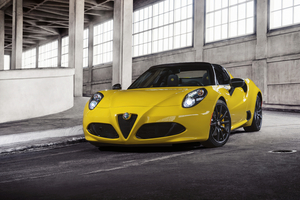 The new 4C Spider will be powered by the same mid-engine turbo four-cylinder 1.7-liter of the 4C