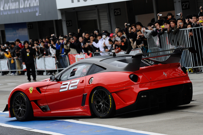 Ferrari Gives 599XX Evolution First Shakedown at Suzuka with Video