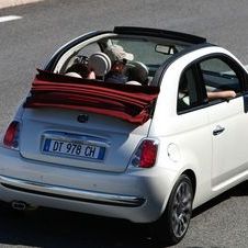 Fiat 500C for the US market being presented at the 2011 NY Motor Show