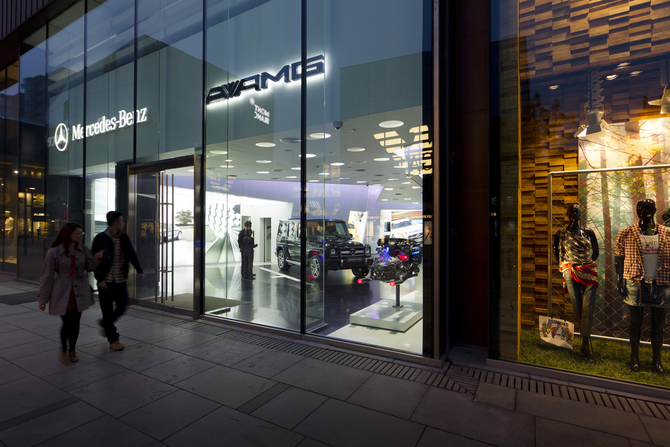 AMG plans on using the dealer for future Chinese market launches AMG plans on using the dealer for future Chinese market launches