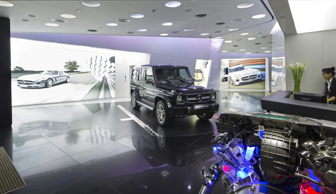 The G63 AMG received its world debut at the Beijing AMG dealer The G63 AMG received its world debut at the Beijing AMG dealer