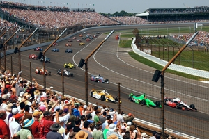 The field at the 2012 indy 500