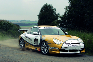 Porsche built a rally version of the GT3 for customer racers