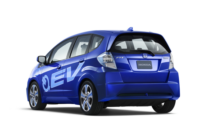 Honda Fit goes electric in Los Angeles Honda Fit goes electric in Los Angeles