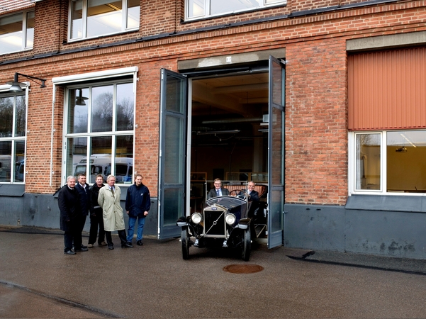 Today, the OV4 is back at the Volvo factory in Goteborg