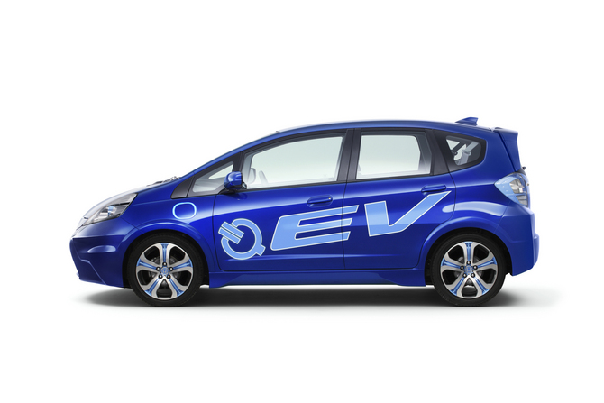 Honda Fit goes electric in Los Angeles Honda Fit goes electric in Los Angeles