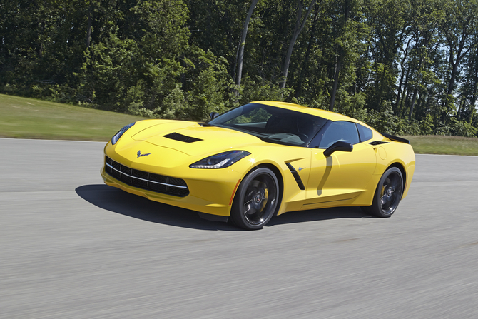 The Corvette has been officially rated as accelerating to 60mph in 3.8 seconds The Corvette has been officially rated as accelerating to 60mph in 3.8 seconds