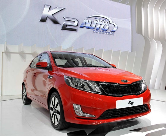 Kia reveal China-specific K2 sedan Kia reveal China-specific K2 sedan