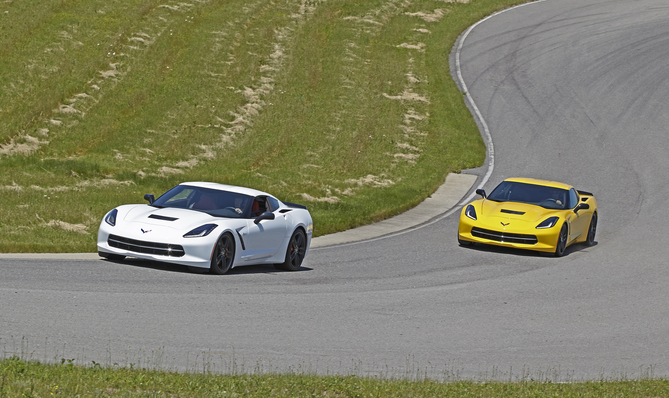 The car was tested with the Z51 Performance Package that boosts power by 5hp The car was tested with the Z51 Performance Package that boosts power by 5hp