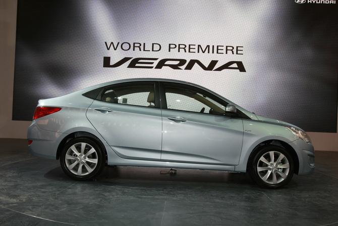 Hyundai Verna world-premiere in Beijing