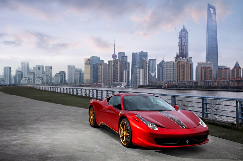 Ferrari 458 Italia 20th Anniversary in China