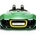 The front is merely two ovals with small LED light hung at the top