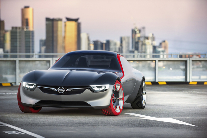 The GT Concept is intended to represent the pioneering spirit of Opel with a dynamic sports car The GT Concept is intended to represent the pioneering spirit of Opel with a dynamic sports car