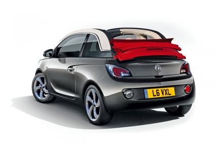 A rendering of the Adam Convertible