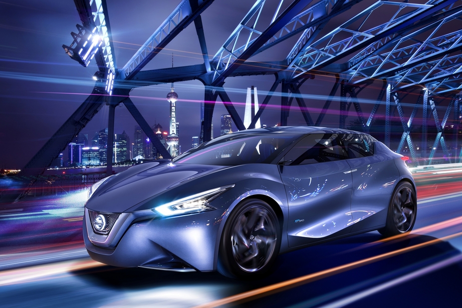 Nissan designed the Friend-ME to look best at night under city lights
