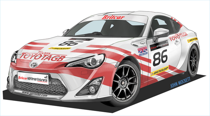 The GT86 also won its class in the Nürburgring 24 Hours earlier this year.