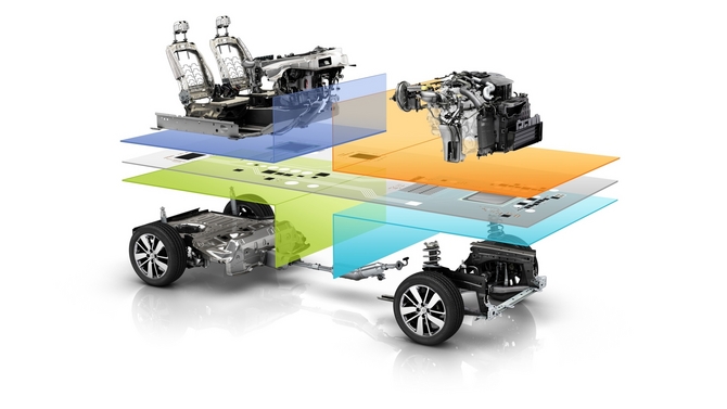 A nova plataforma Renault-Nissan vai permitir ainda mais partilha entre as duas empresas A nova plataforma Renault-Nissan vai permitir ainda mais partilha entre as duas empresas