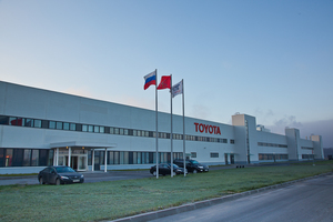 Toyota's Russian factory opened in 2007