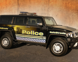 H3 Police Vehicle