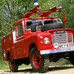 Renault R4L vs Land Rover Series III 109 Truck Cab Fire