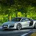 Audi R8 V10 R-Tronic vs Audi R8 vs BMW 128i Coupé vs Jaguar XK Coupé 5.0L V8