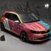 Skoda Fabia Street Art