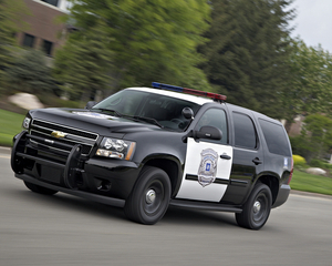 Tahoe Police Vehicle