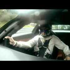 Nico Rosberg & David Coulthard drive around the Green Hell in a SLS AMG