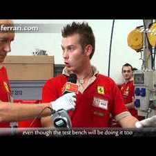 Assembling the 458 Italia engine