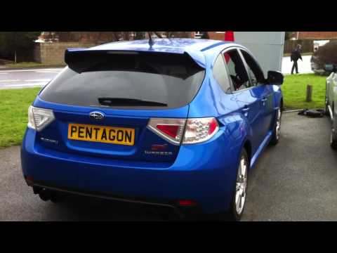 SUBARU IMPREZA 2.5 WRX STI TYPE UK 5DR - BLUE