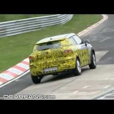 Mini Paceman spied testing on Nurburgring